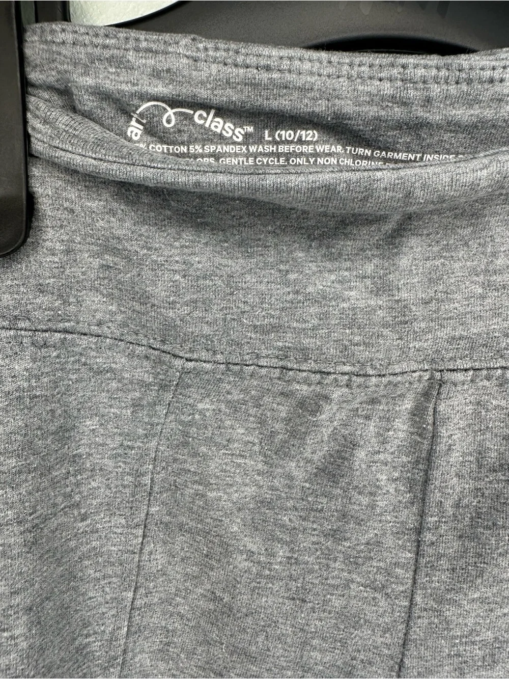 Target Art Class Girls Heather Gray Flare Leggings Yoga Pants Wide Waistband